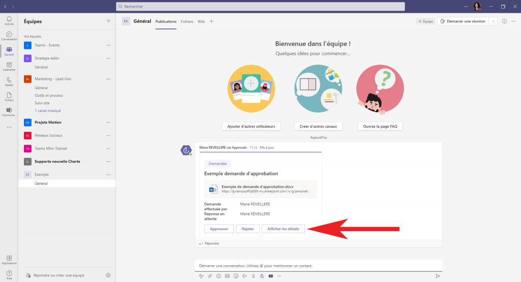 demande d'approbation Teams 4