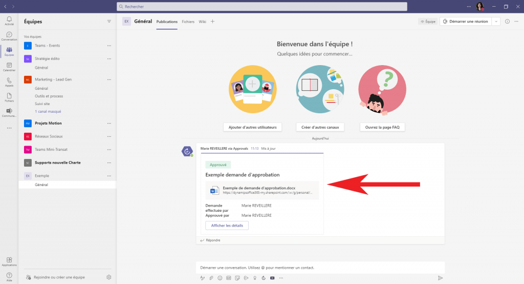 demande d'approbation Teams 5