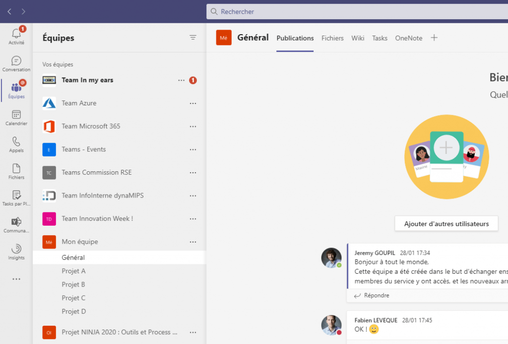 Microsoft Teams : gestion de projet par canal ou par équipe ?