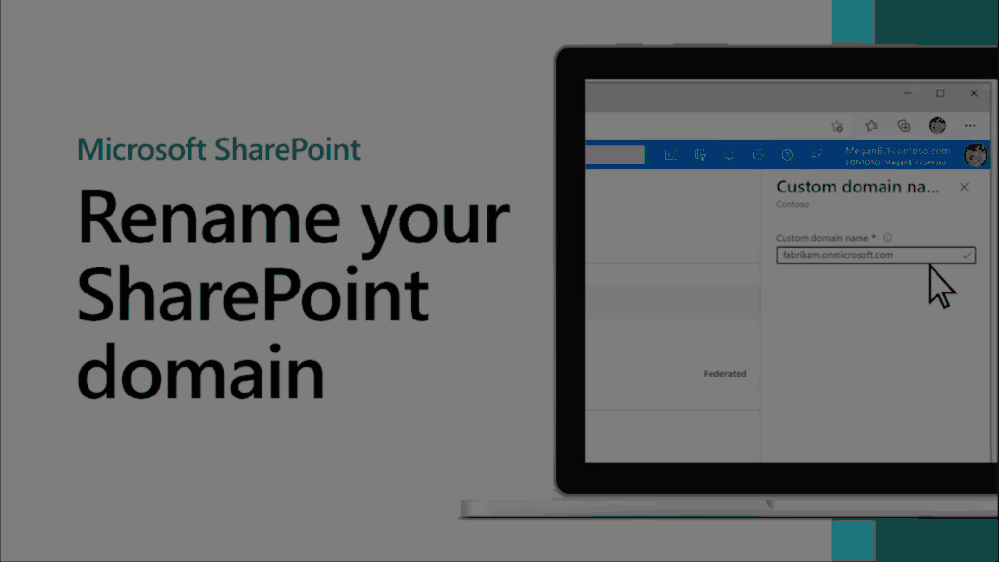 renommer un client SharePoint Online
