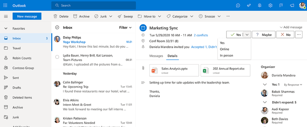 outlook 5 news