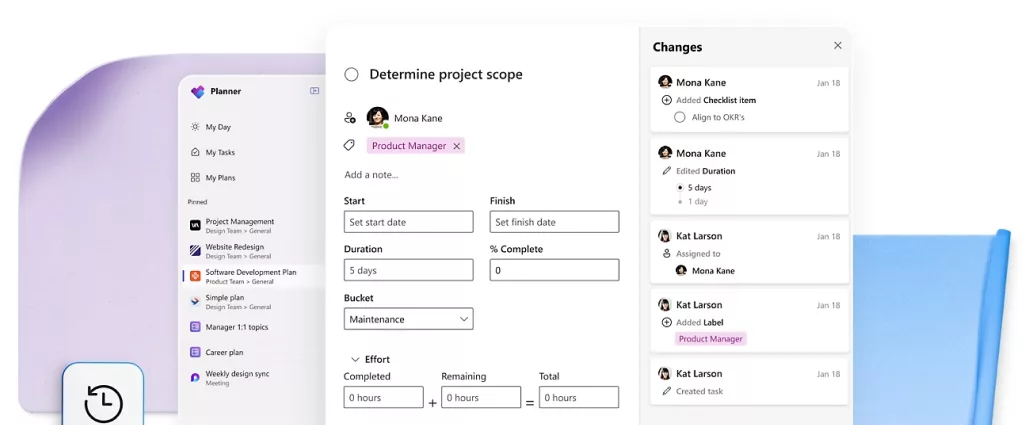 Planner : nouvelle interface et nouvelles fonctionnalités 1 interface planner 1